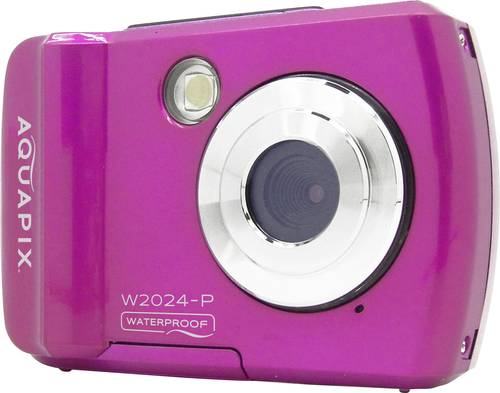 Aquapix W2024 Splash Pink Digitalkamera 16 Megapixel Pink Unterwasserkamera