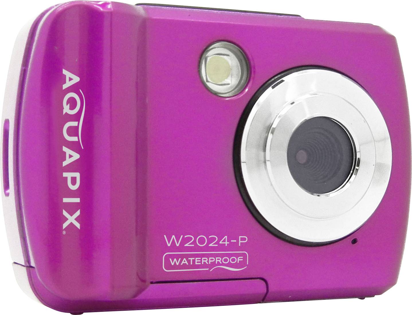 Aquapix W2024 Splash Pink Digitalkamera 16 Megapixel Pink Unterwasserkamera