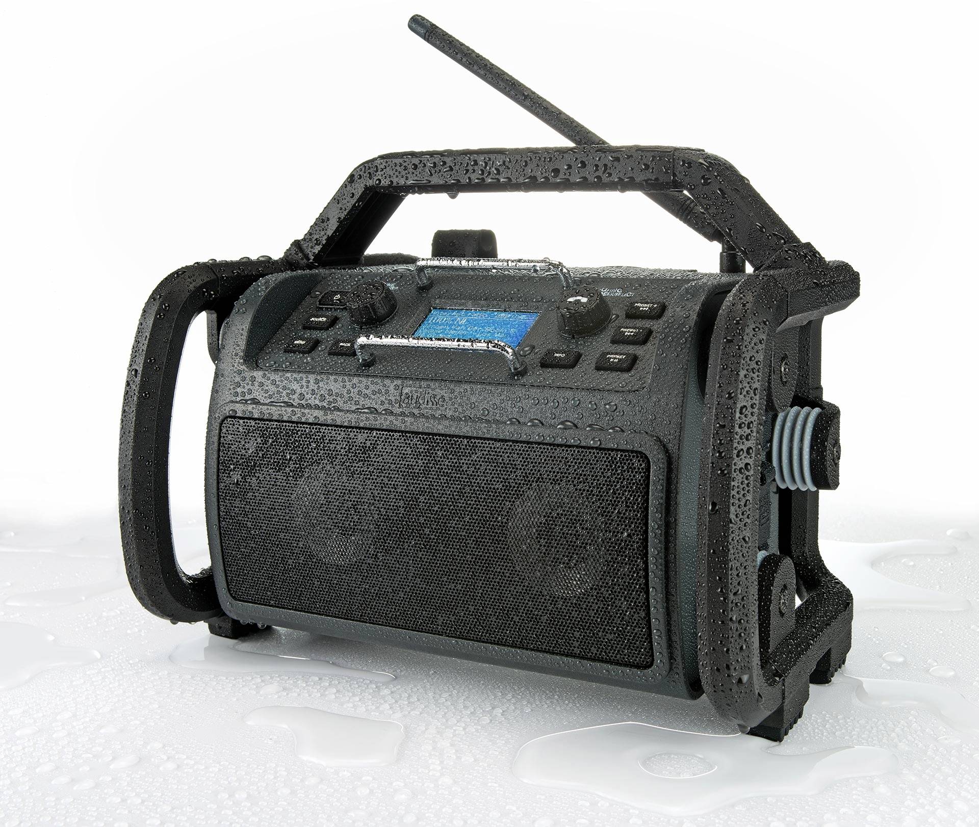 PerfectPro ROCKPRO Baustellenradio Internet, DAB+, UKW Bluetooth®, AUX, DAB+, Internetradio, UKW, W