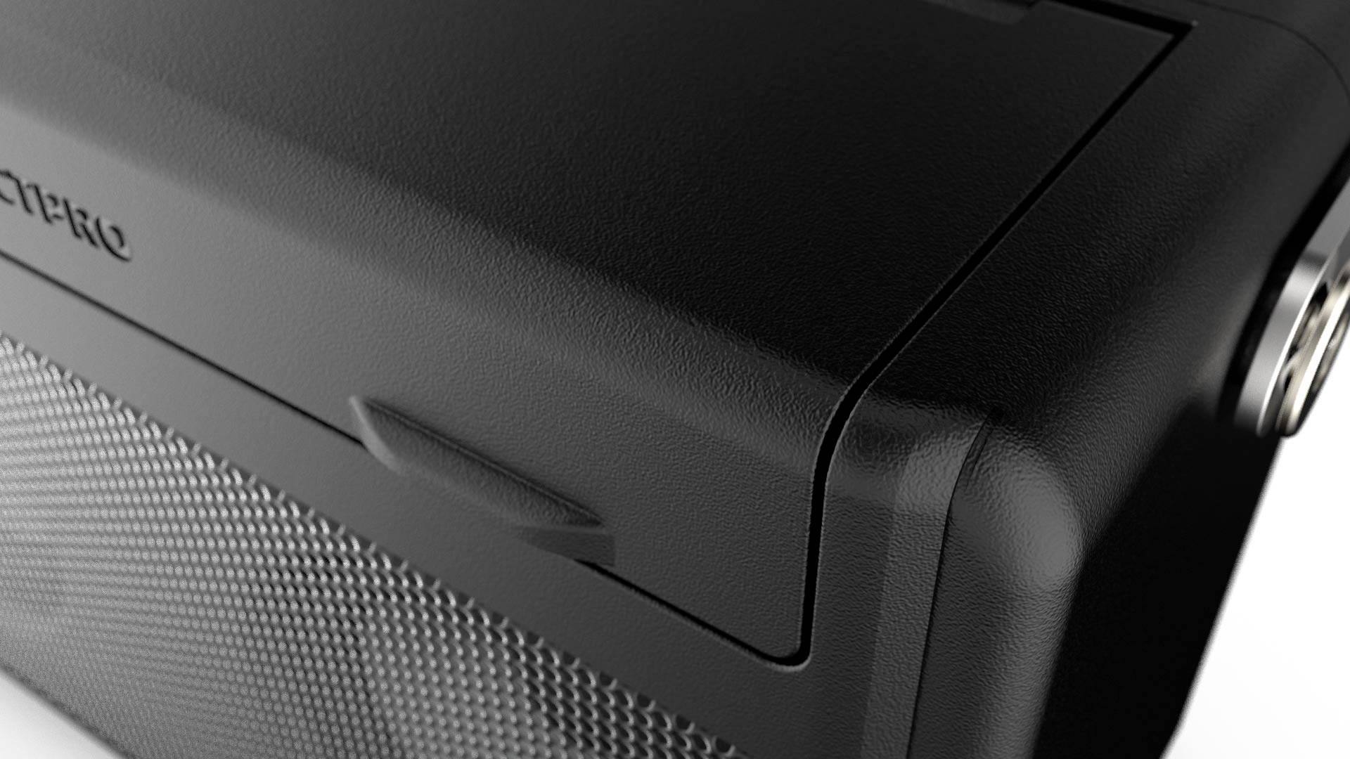 PerfectPro AUDISSE Baustellenradio Internet, DAB+, UKW Bluetooth®, AUX, WLAN, Internetradio Spotify, spritzwassergeschützt