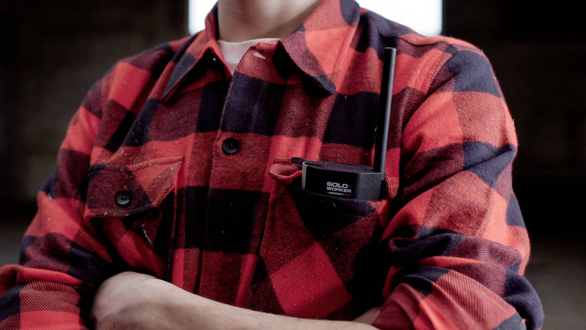 PerfectPro SOLOWORKER Baustellenradio DAB+, UKW AUX, Bluetooth®, DAB+, UKW stoßfest Schwarz