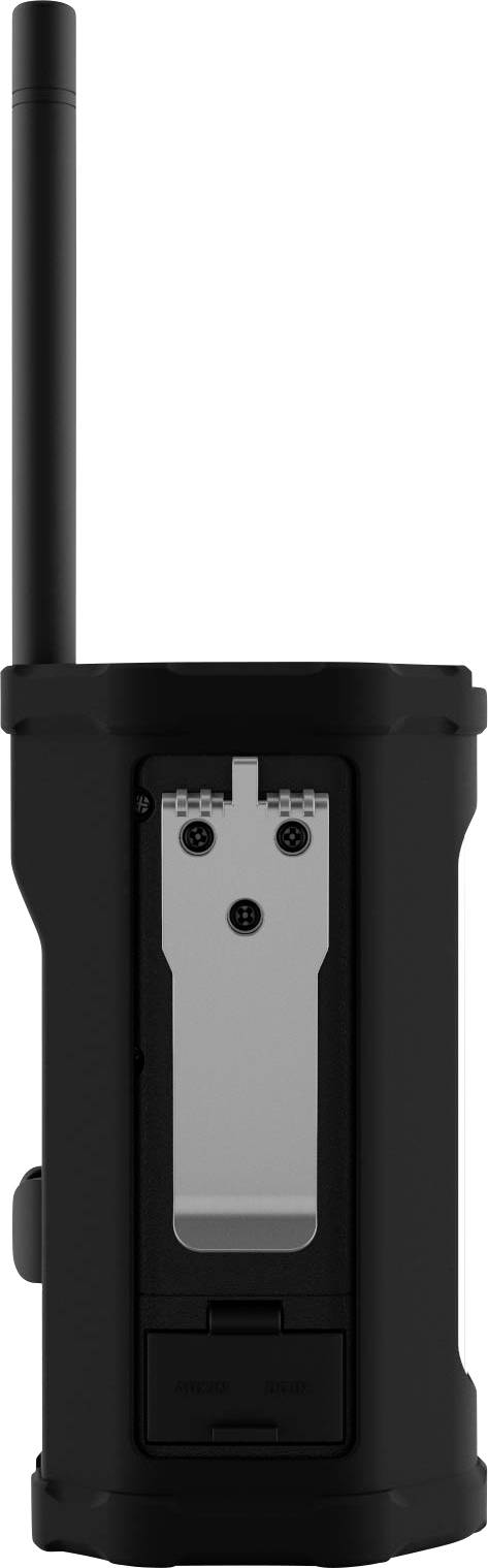 PerfectPro SOLOWORKER Baustellenradio DAB+, UKW AUX, Bluetooth®, DAB+, UKW stoßfest Schwarz