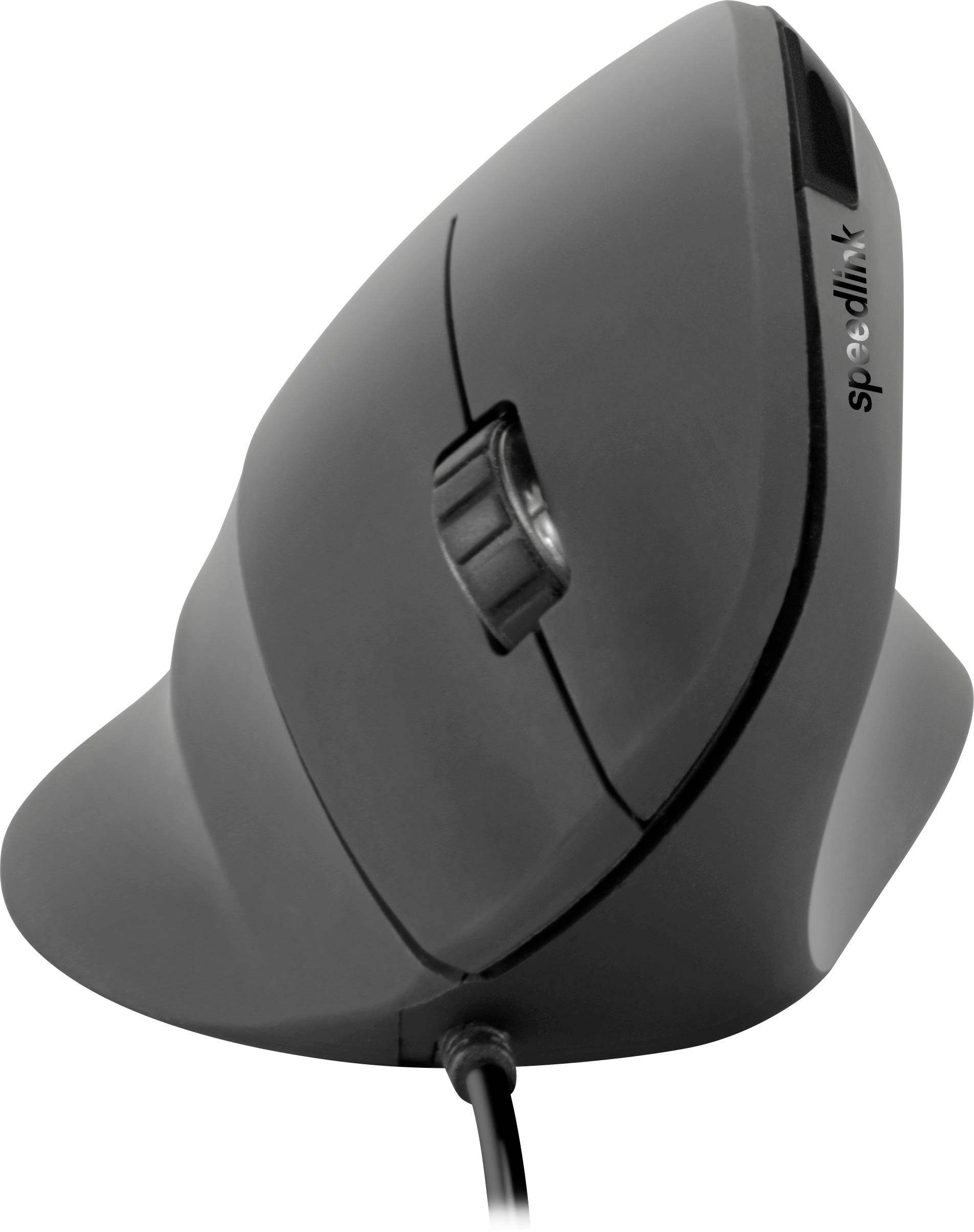 SpeedLink SL-610019-BK-01 Ergonomische Maus USB Optisch Schwarz 5 Tasten 800 dpi, 1200 dpi, 1600 dp