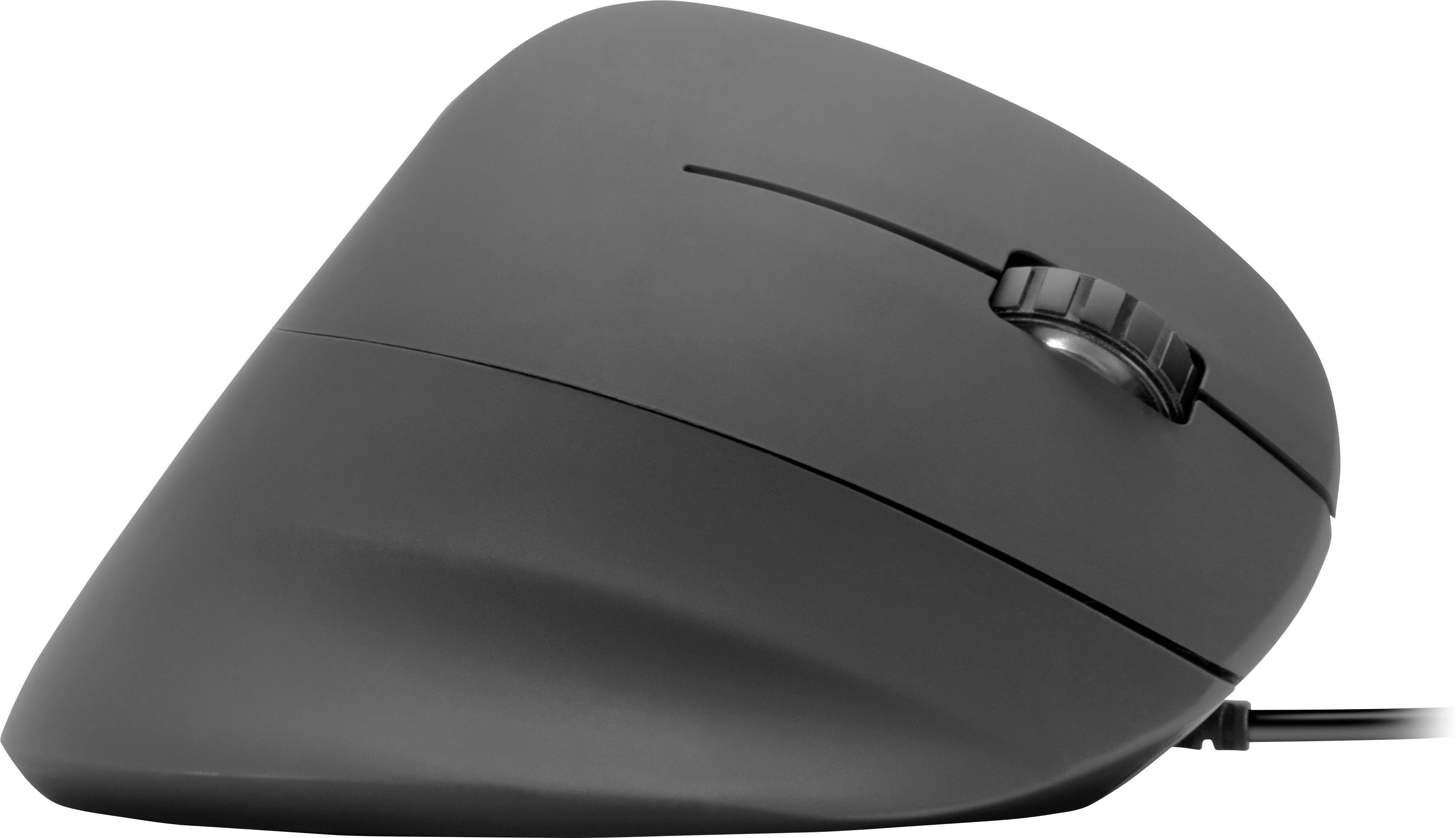 SpeedLink SL-610019-BK-01 Ergonomische Maus USB Optisch Schwarz 5 Tasten 800 dpi, 1200 dpi, 1600 dp