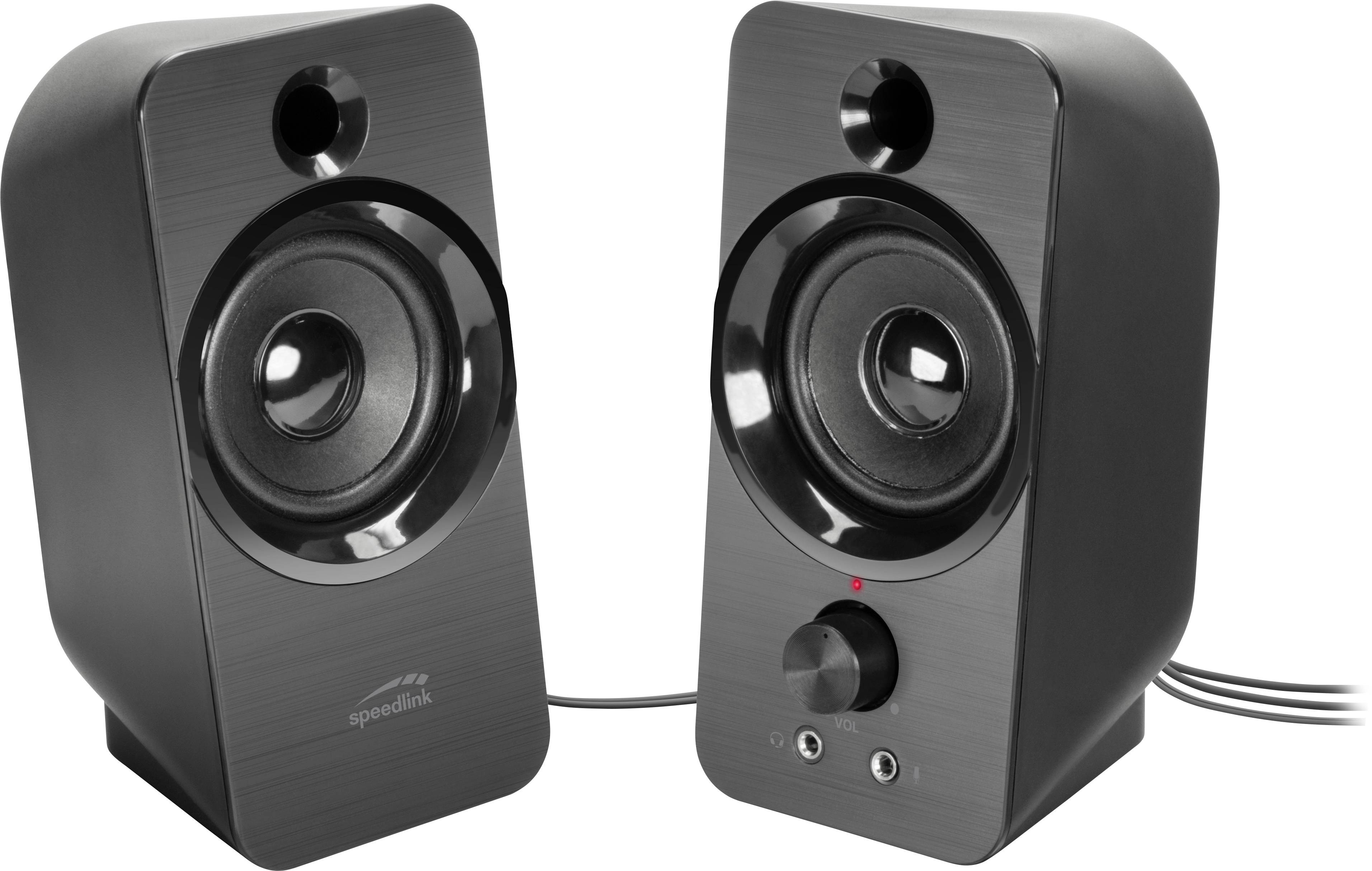 SpeedLink SL-810005-BK 2.0 PC-Lautsprecher USB 6 W Schwarz