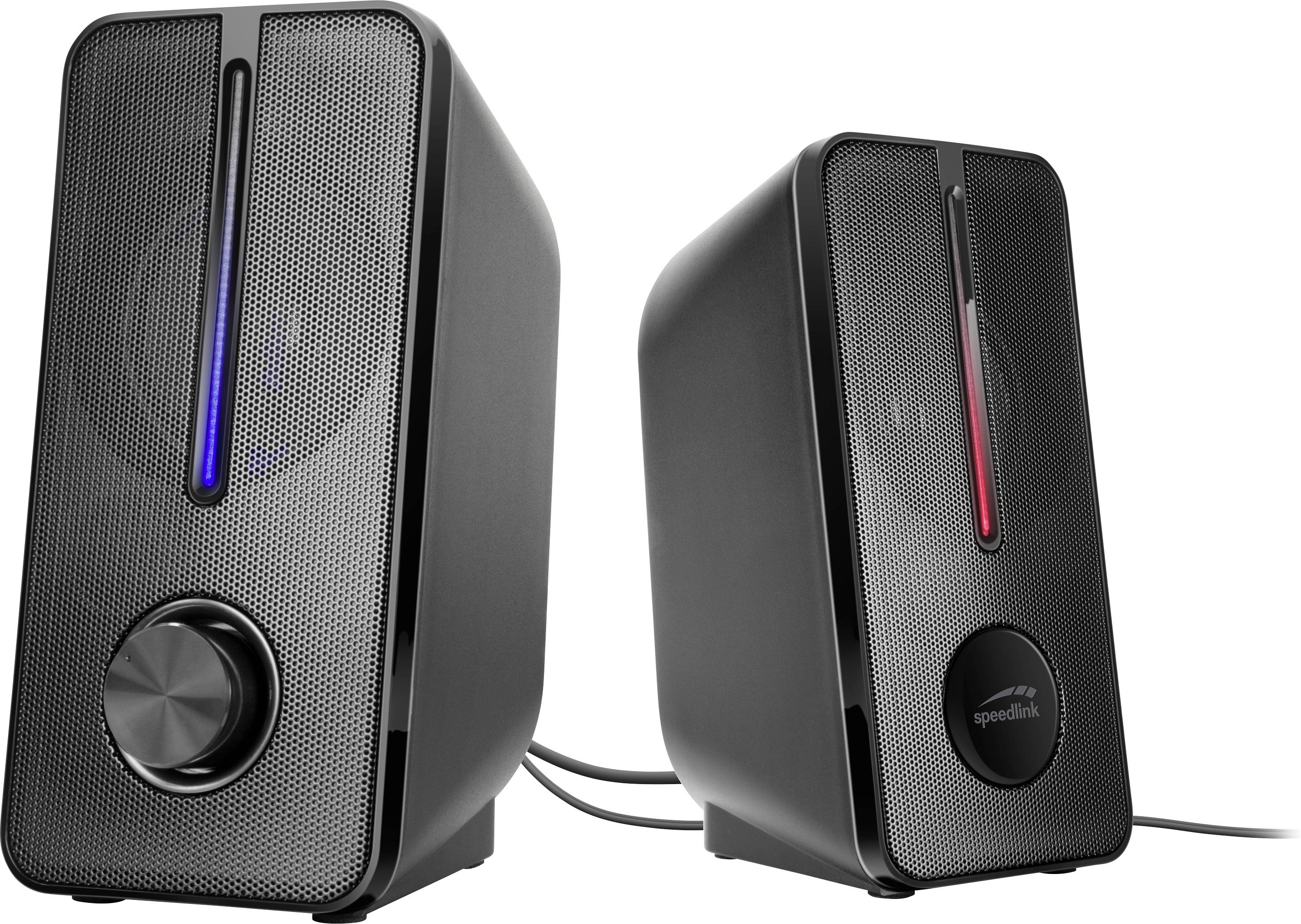 SpeedLink SL-810006-BK 2.0 PC-Lautsprecher USB 6 W Schwarz