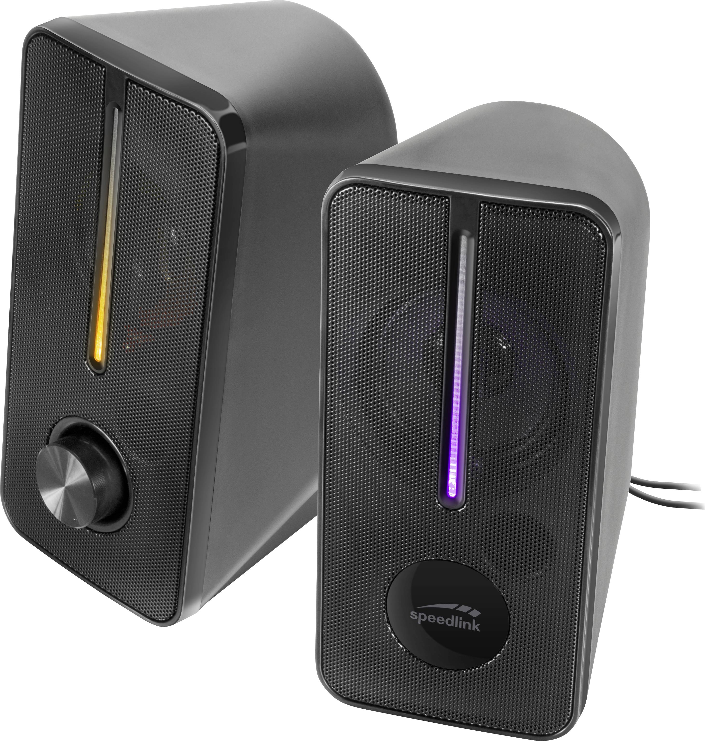 SpeedLink SL-810006-BK 2.0 PC-Lautsprecher USB 6 W Schwarz