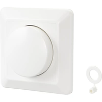 Sygonix SY-4697882 Drehdimmer Geeignet für Leuchtmittel: Halogenlampe, LED-Lampe, Glühlampe Sygonix SY-4697882 Drehdimmer Geeignet für Leuchtmittel: Halogenlampe, LED-Lampe, Glühlampe