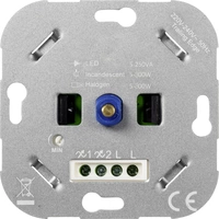 Sygonix SY-4697882 Drehdimmer Geeignet für Leuchtmittel: Halogenlampe, LED-Lampe, Glühlampe Sygonix SY-4697882 Drehdimmer Geeignet für Leuchtmittel: Halogenlampe, LED-Lampe, Glühlampe