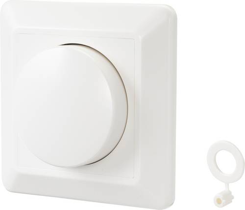 Sygonix SY-4697894 Drehdimmer Geeignet für Leuchtmittel: Halogenlampe, LED-Lampe, Glühlampe