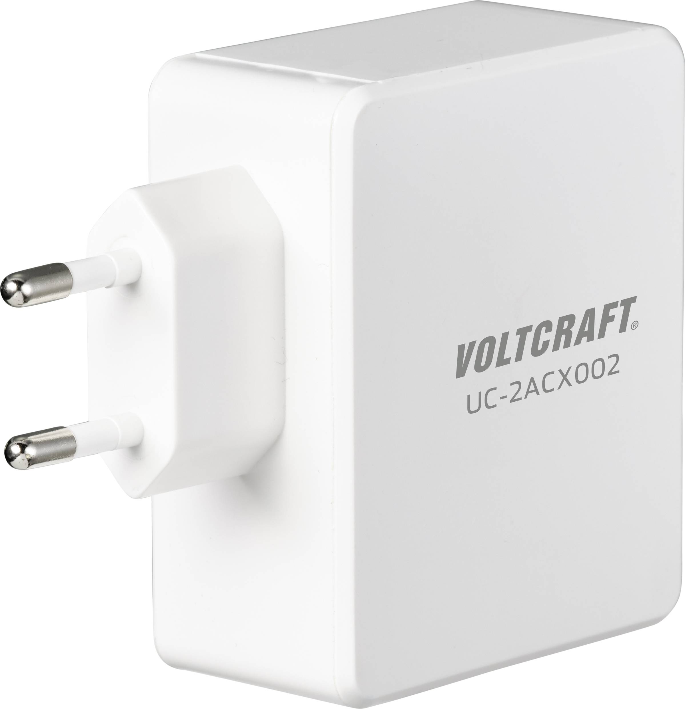 VOLTCRAFT UC-2ACX002 USB-Ladegerät 45 W, 63W Steckdose Ausgangsstrom (max.) 3000mA USB, USB-C® Buchse (Power Delivery) Anzahl