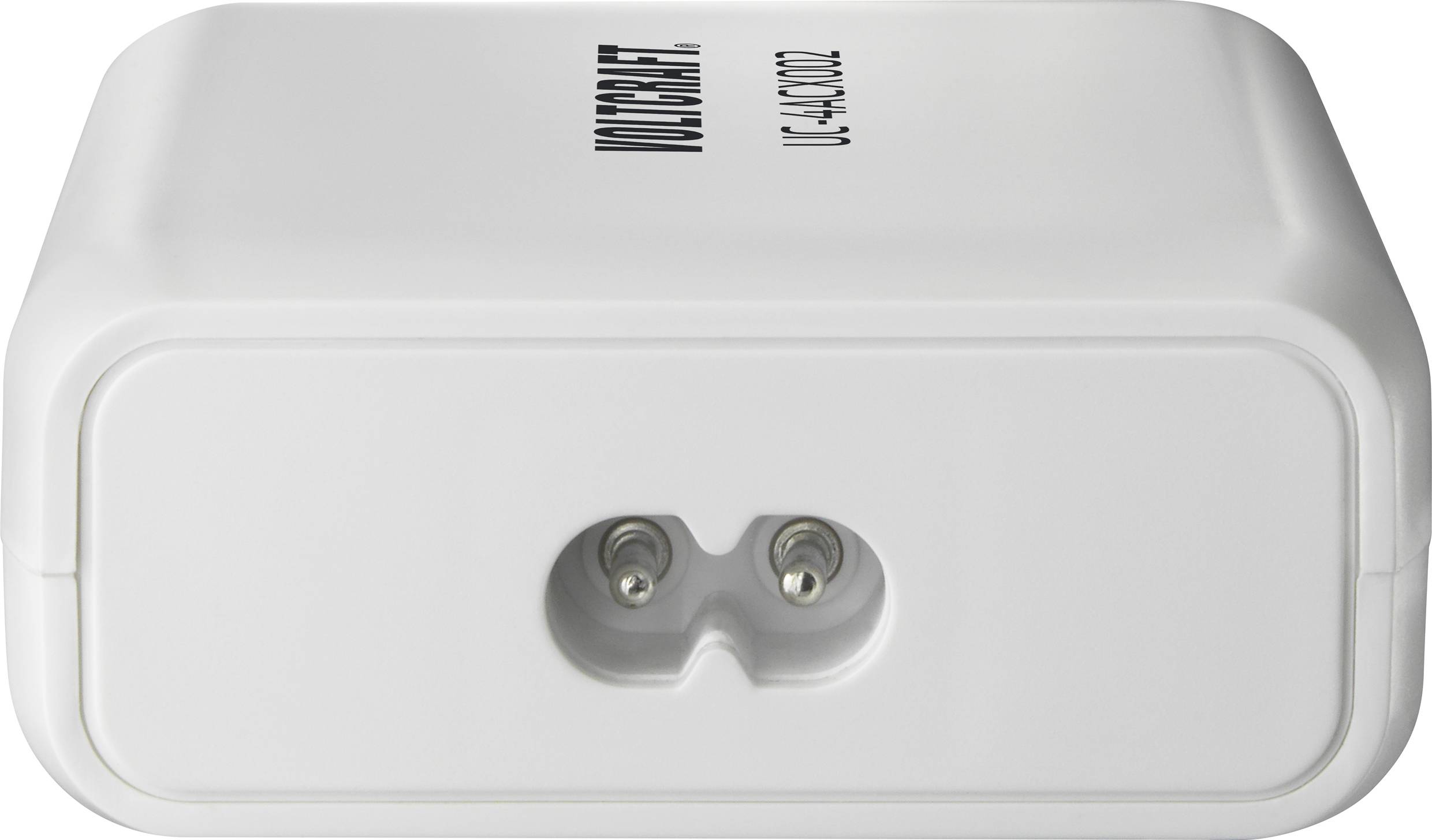 VOLTCRAFT UC-4ACX002 USB Ladegerät 62 W 1x USB-C®, 3x USB-A USB PD Weiß Innenbereich