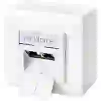 Renkforce Netzwerkdose Aufputz CAT 6 2 Port Reinweiß Renkforce Netzwerkdose Aufputz CAT 6 2 Port Reinweiß