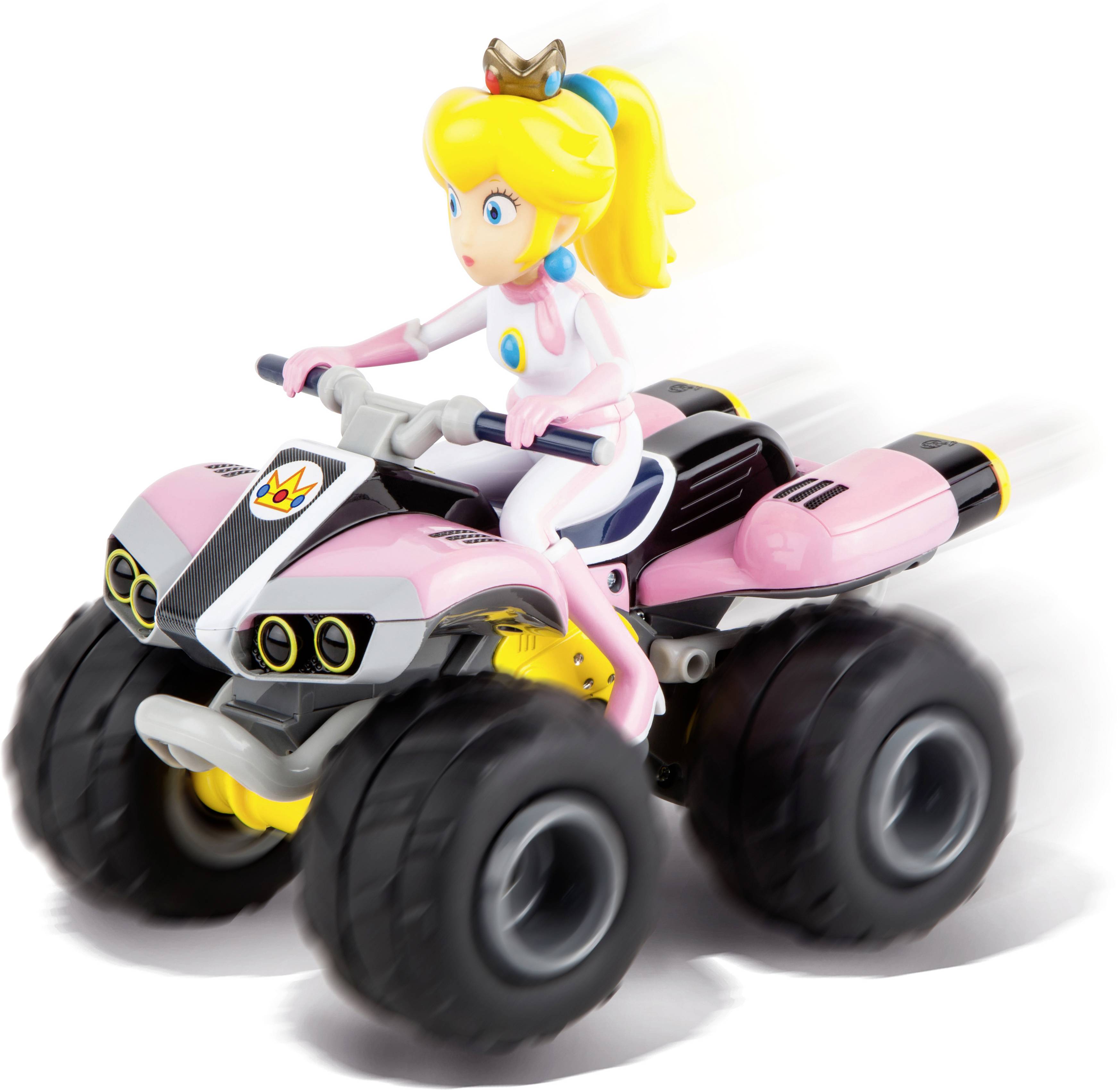 Carrera 370200999X Mario Kart - Peach Quad 1:20 RC Einsteiger Modellauto