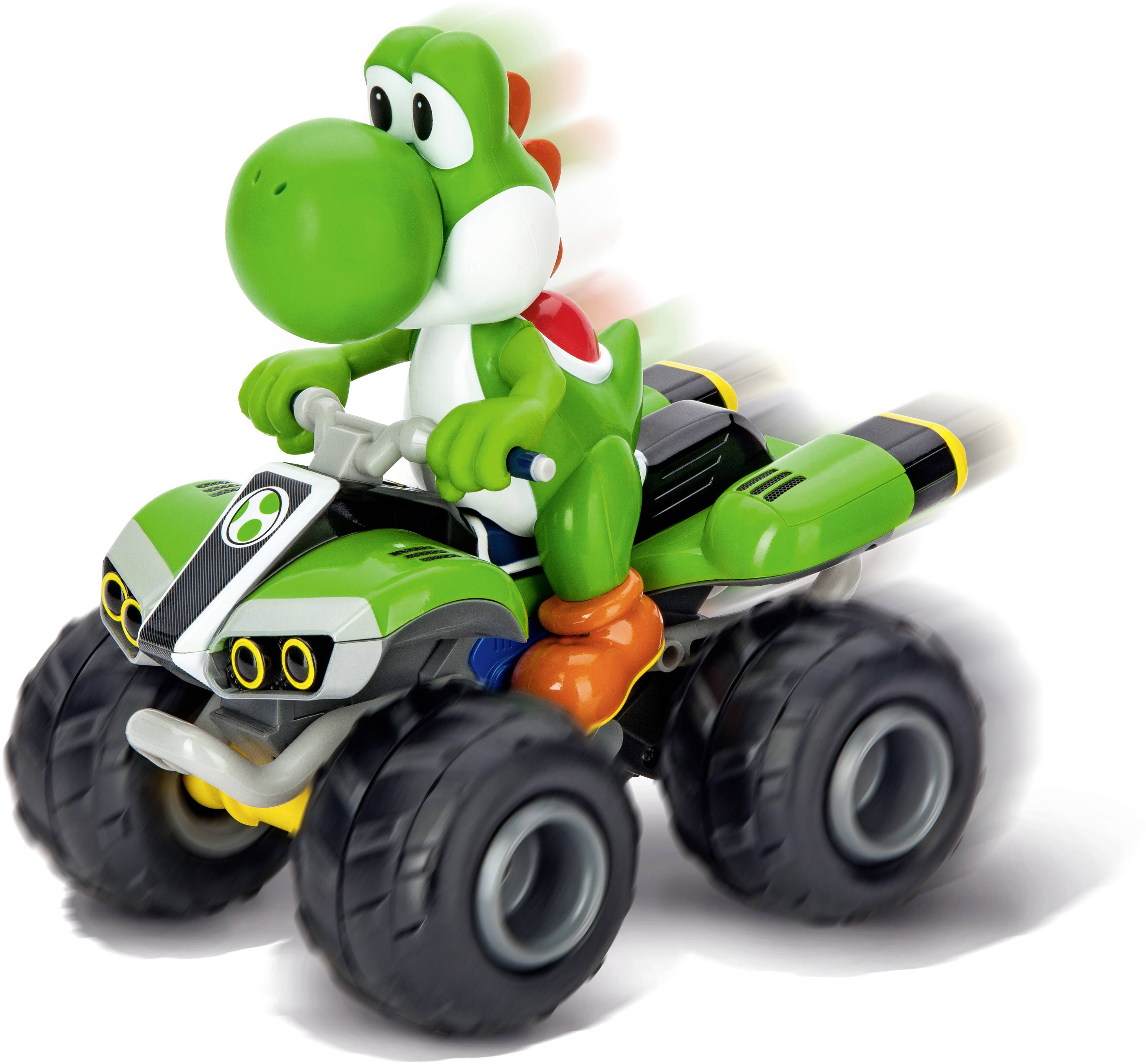 Carrera 370200997X Mario Kart - Yoshi Quad 1:20 RC Einsteiger Modellauto
