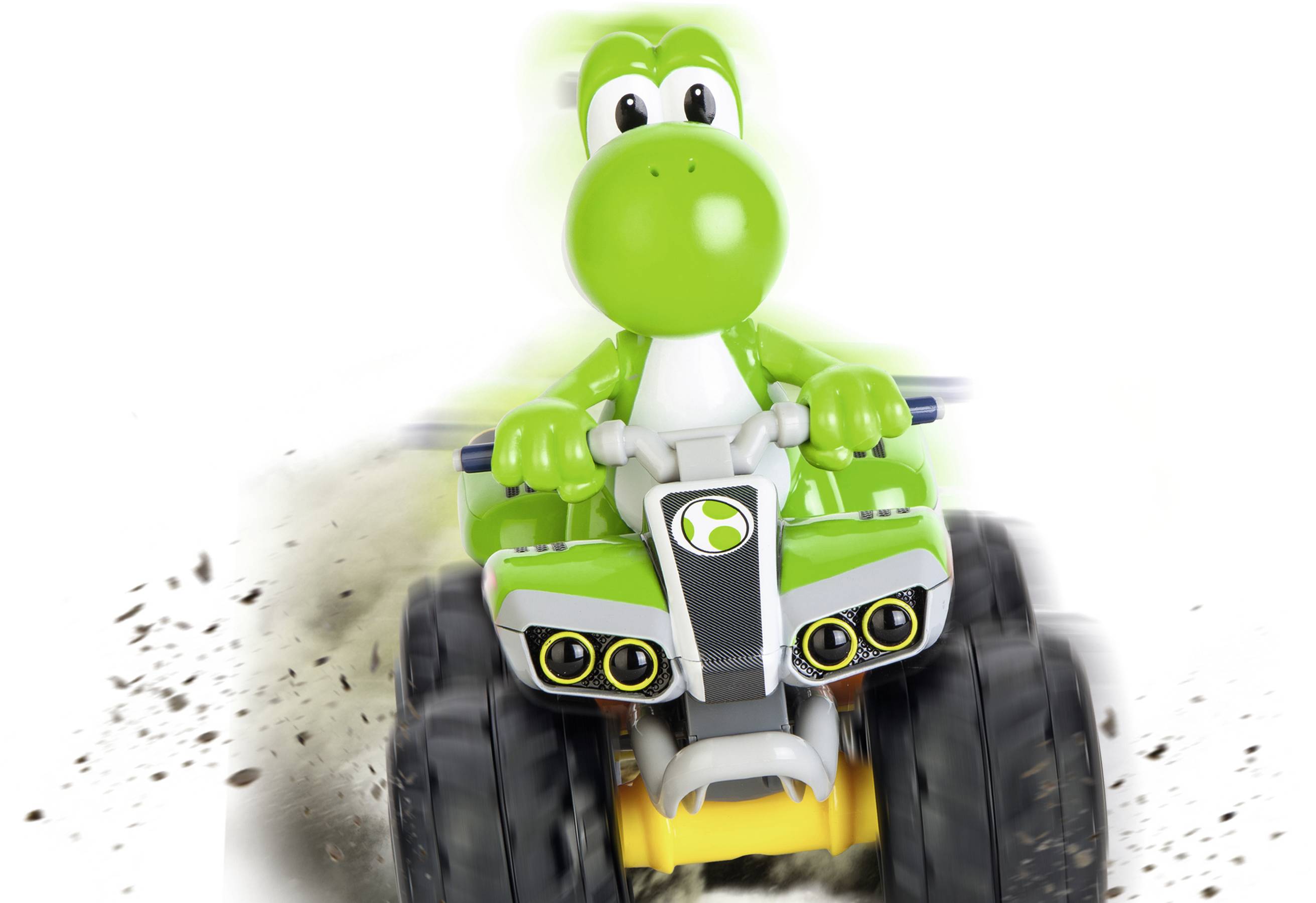 Carrera 370200997X Mario Kart - Yoshi Quad 1:20 RC Einsteiger Modellauto