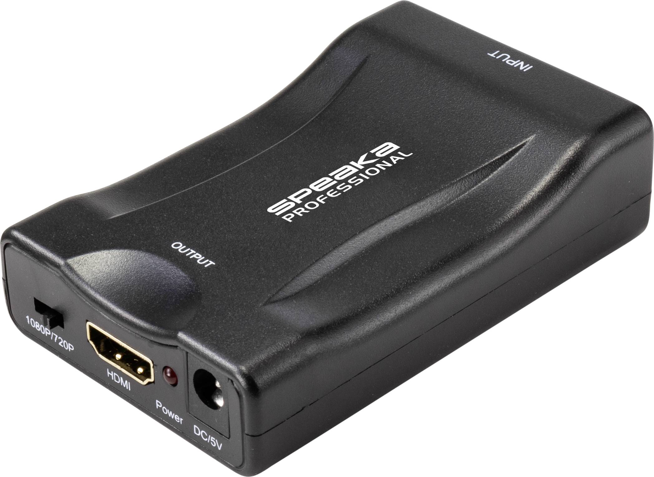 SpeaKa Professional AV Konverter SP-9395928 [SCART - HDMI] 1920 x 1080 Pixel