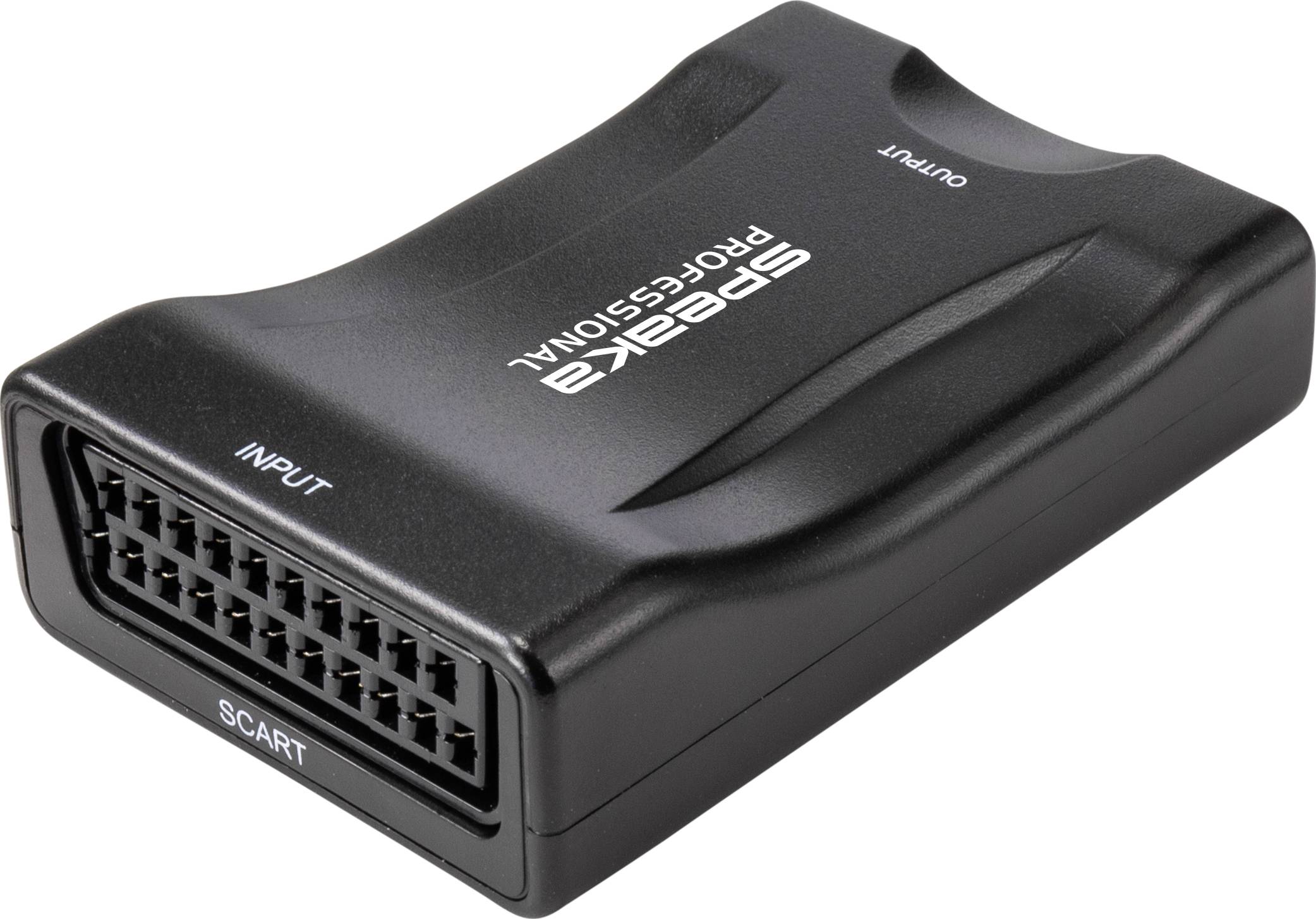 SpeaKa Professional AV Konverter SP-9395928 [SCART - HDMI] 1920 x 1080 Pixel