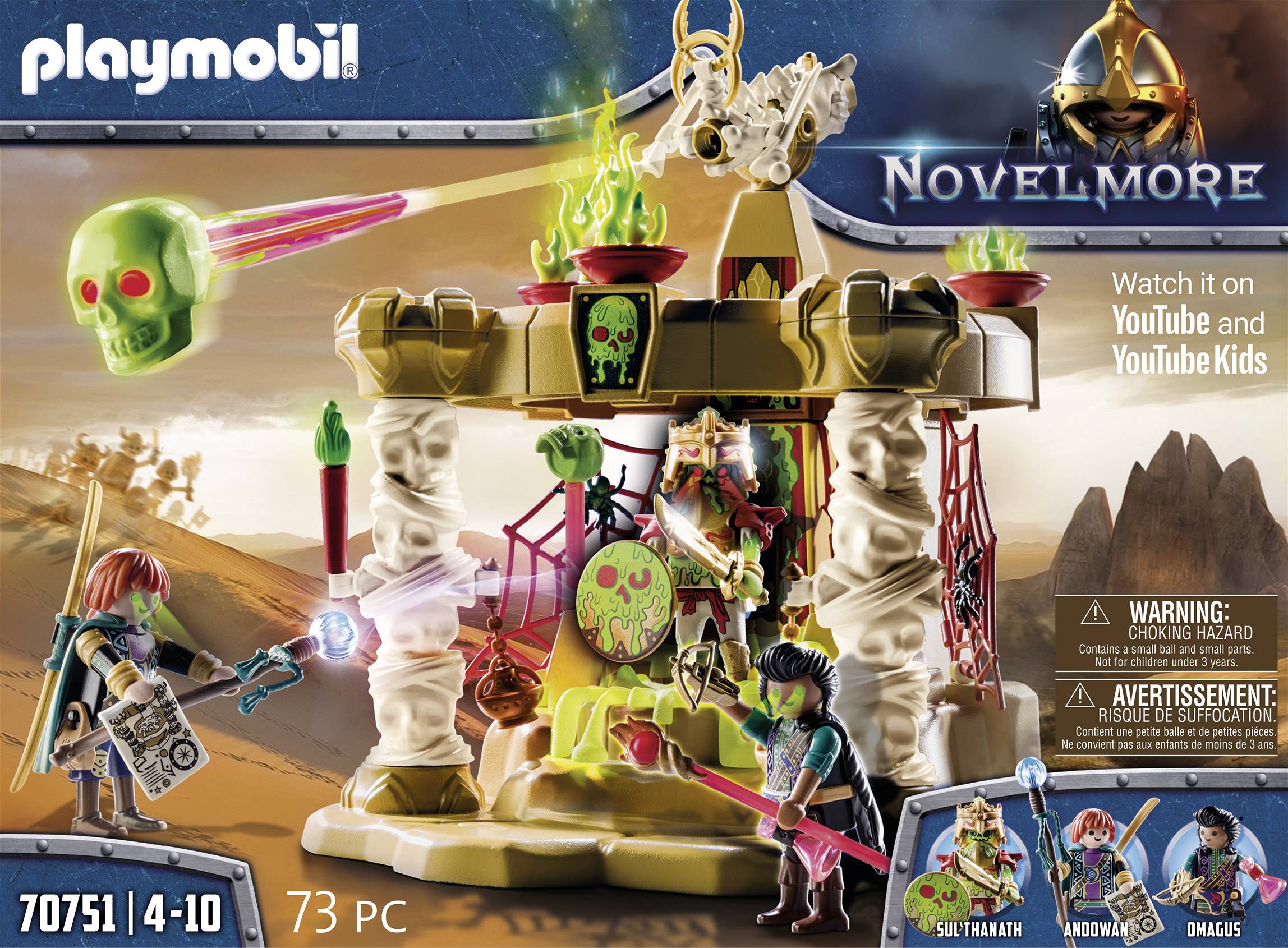Playmobil® Sal´ahari Sands - Tempel der Skelettarmee 70751
