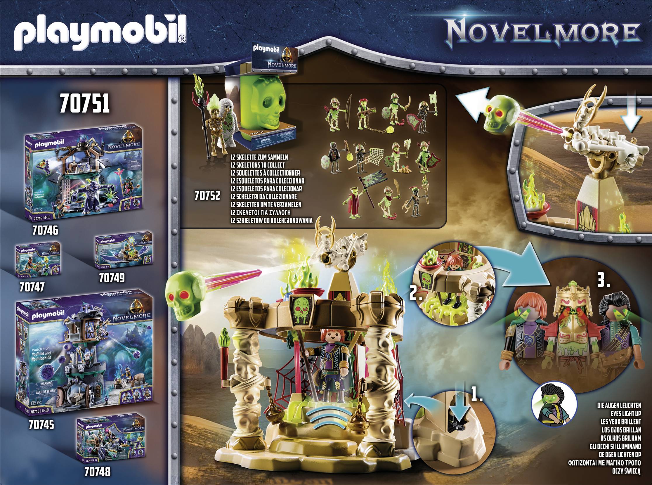 Playmobil® Sal´ahari Sands - Tempel der Skelettarmee 70751