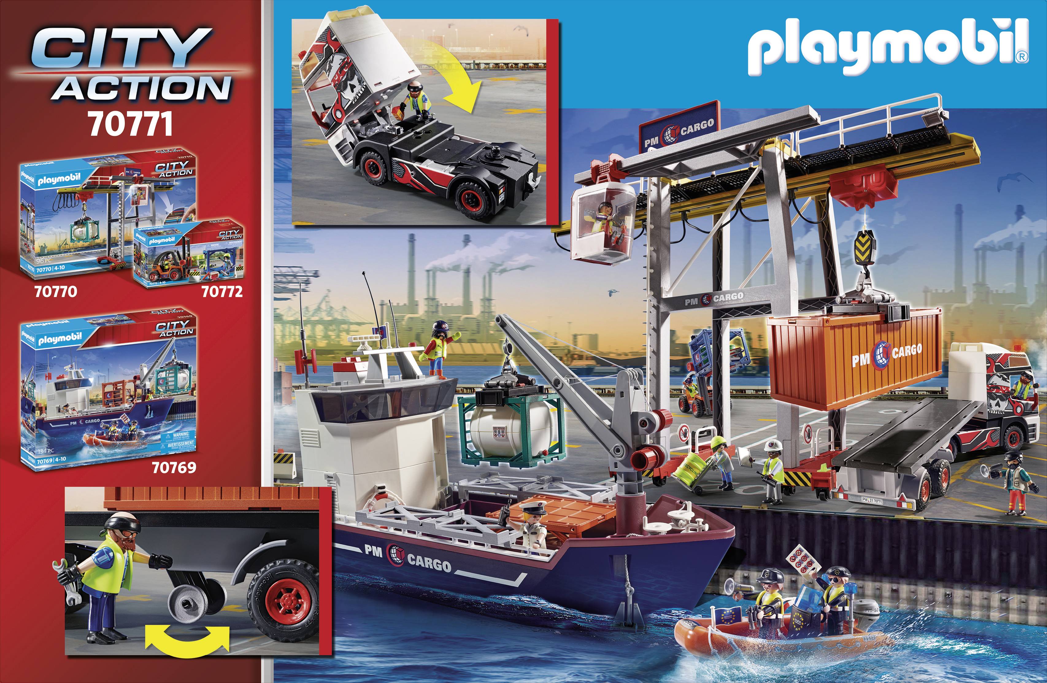 Playmobil® City Action LKW mit Anhänger 70771