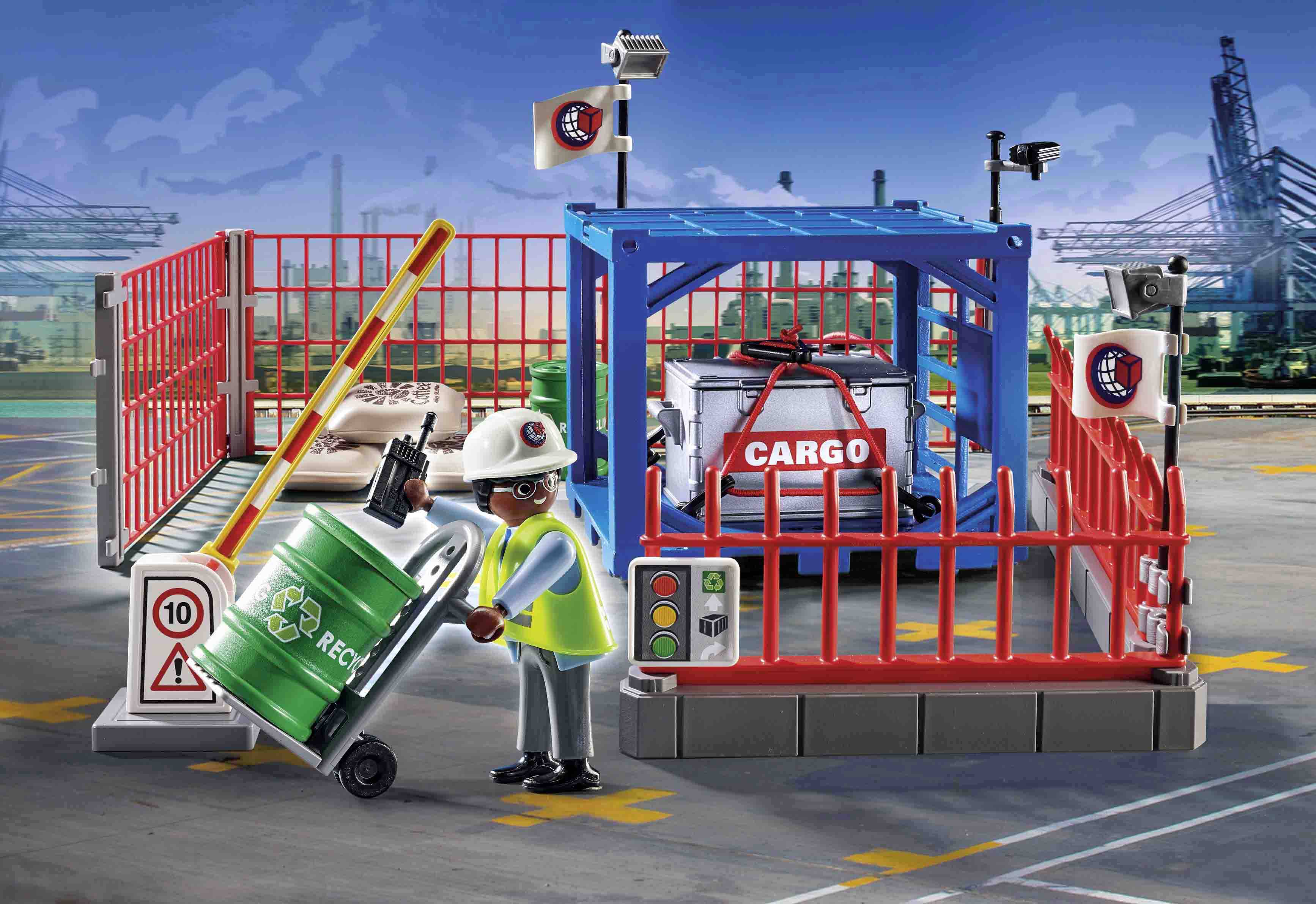 Playmobil® City Action Frachtlager 70773