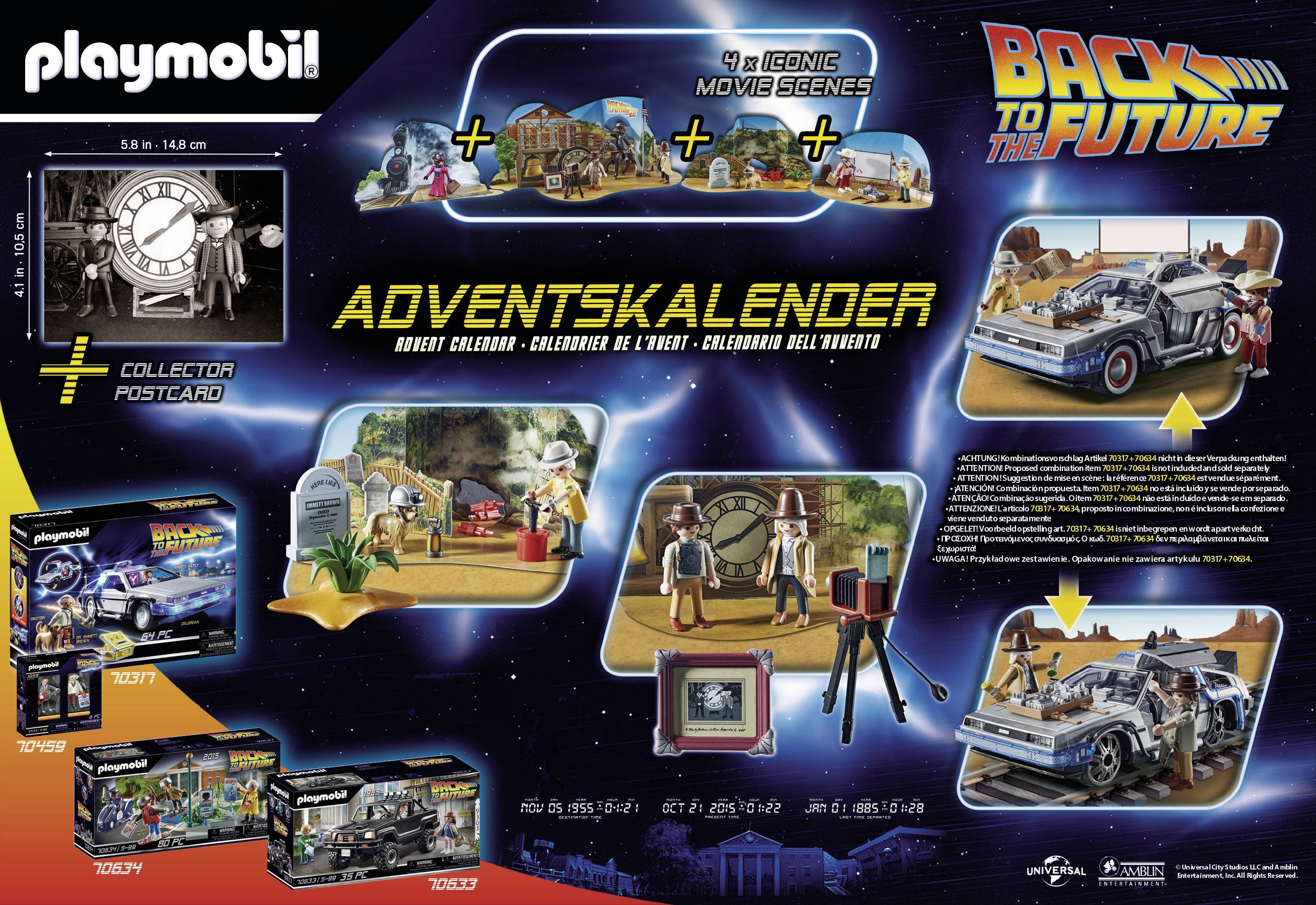 Playmobil® Back to the Future Adventskalender "Back to the Future" 2 70576