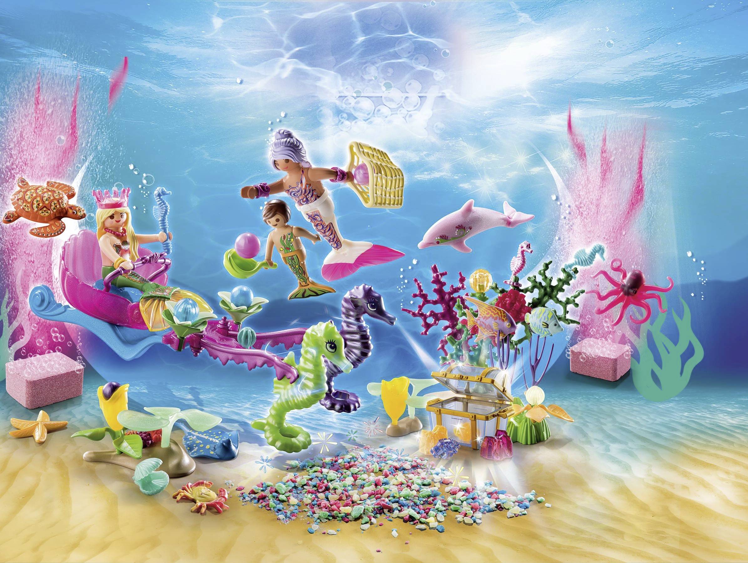 Playmobil® Adventskalender "Badespaß Meerjungfrauen" 70777
