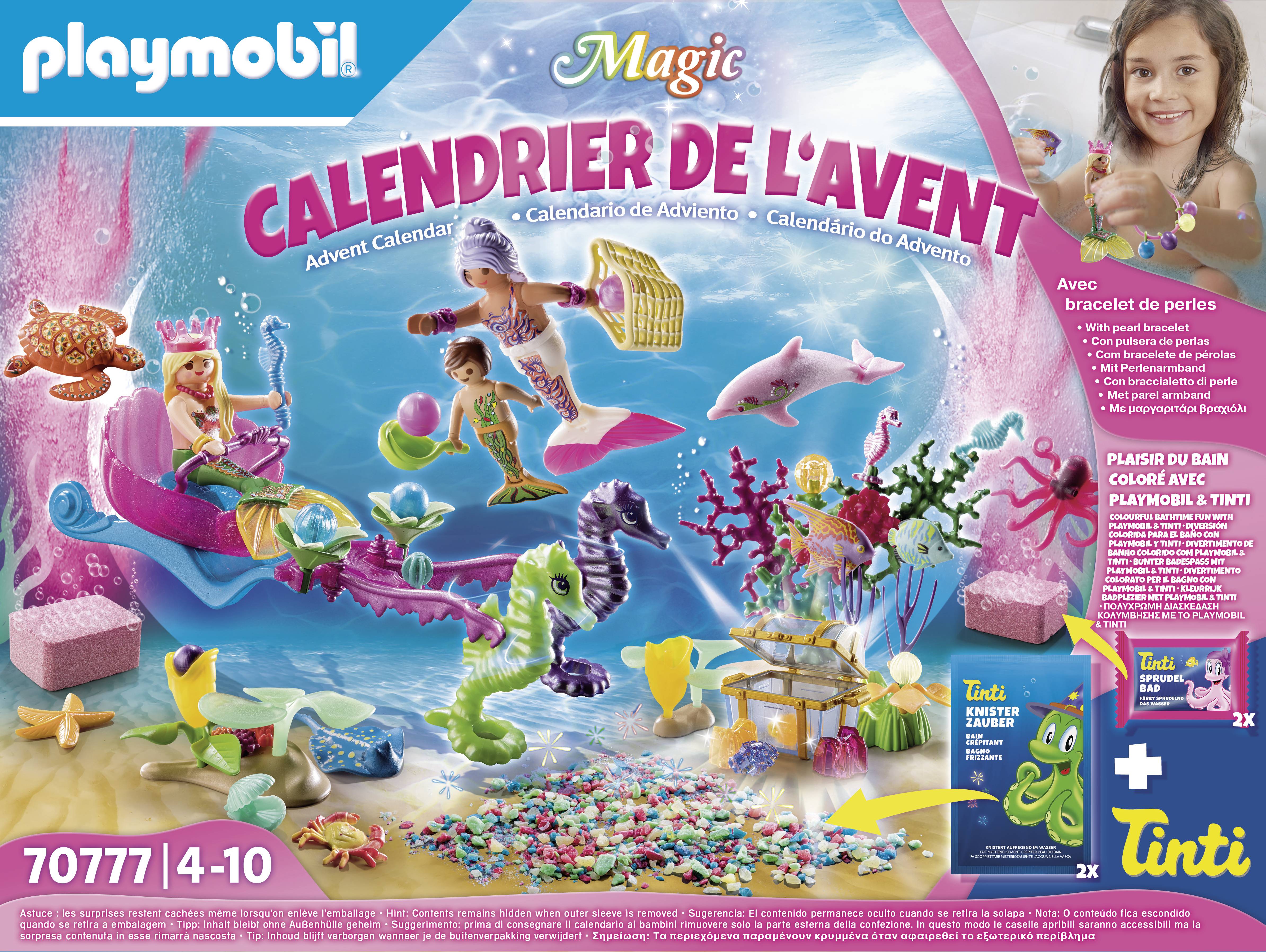 Playmobil® Adventskalender "Badespaß Meerjungfrauen" 70777