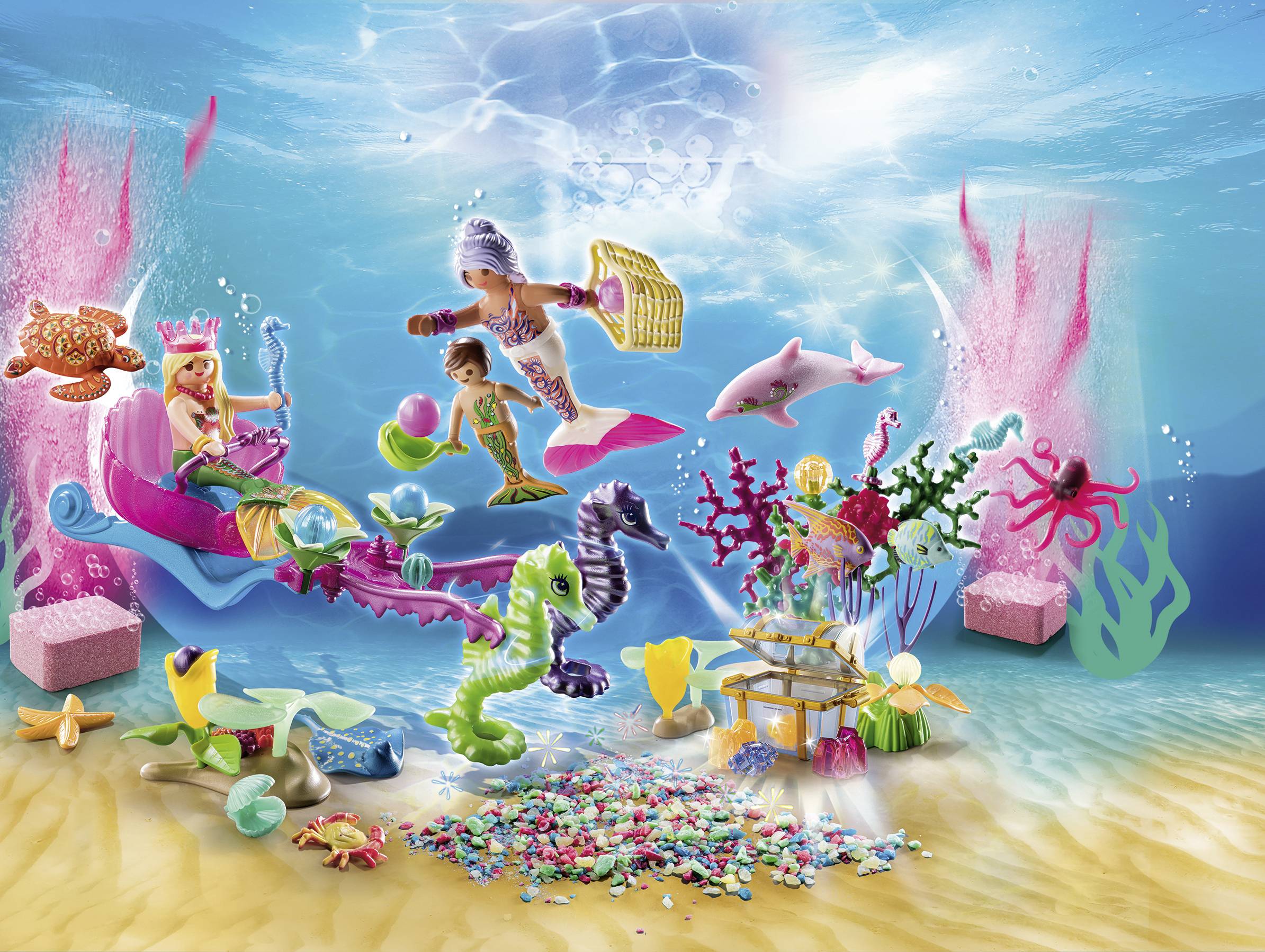 Playmobil® Adventskalender "Badespaß Meerjungfrauen" 70777