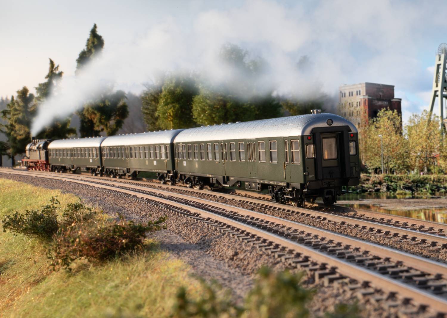 Märklin 043336 Steuerwagen BPw4ymgf-54 2. Klasse der DB 2. Klasse Steuerwagen