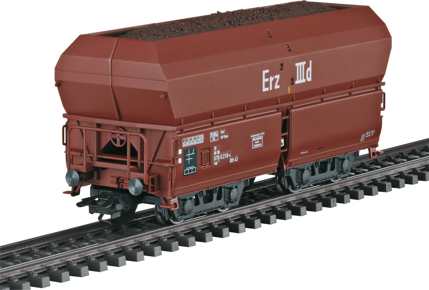 Märklin 046213 Selbstentladewagen Erz IIId der DB, 12er-Set