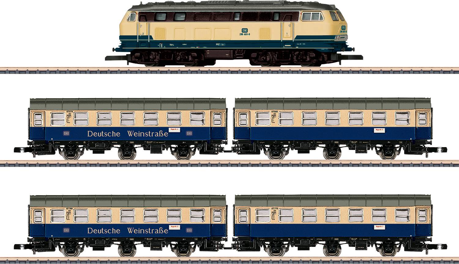 Märklin 081306 Zugpackung Deutsche Weinstraße der DB