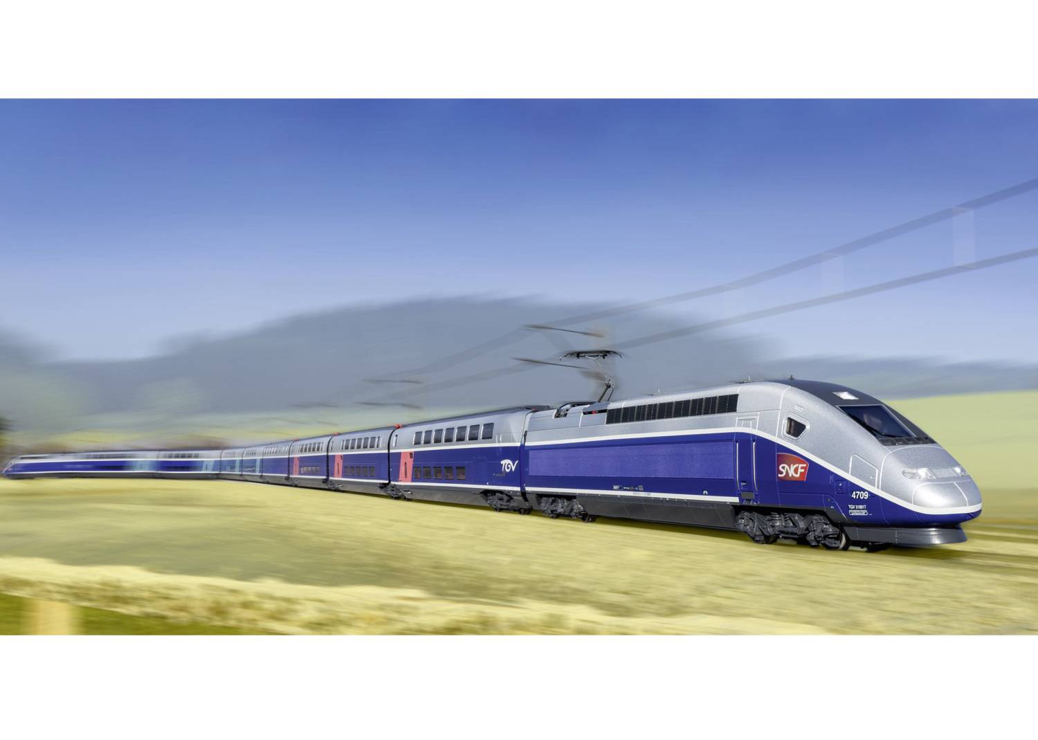 Märklin 037793 Hochgeschwindigkeitszug TGV Euroduplex der SNCF