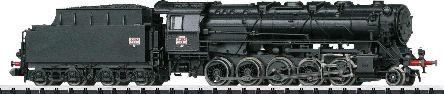 MiniTrix T16442 Dampflokomotive Serie 150 X der SNCF