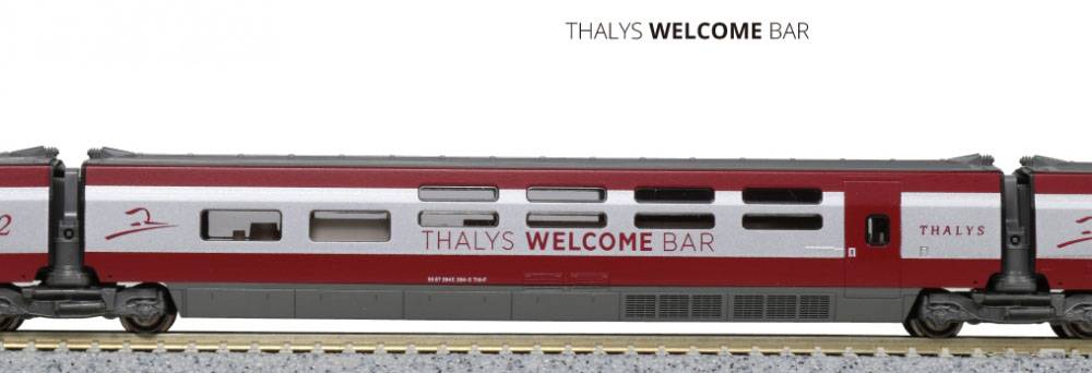 KATO by Lemke K101657 N 10er-Set Triebzug TGV Thalys PBA