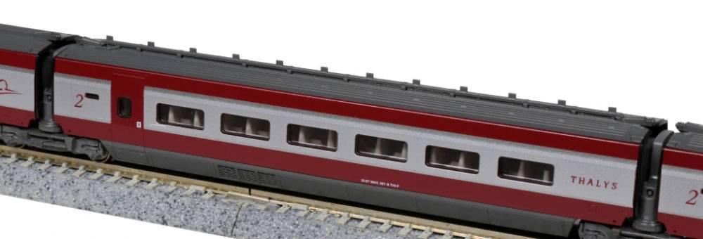 KATO by Lemke K101657 N 10er-Set Triebzug TGV Thalys PBA