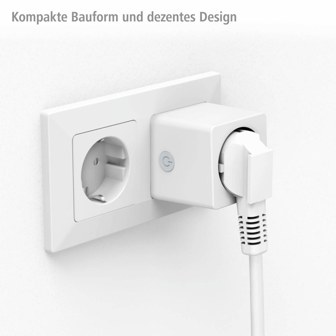 Hama 00176575 Wi-Fi Steckdose mit Messfunktion Innenbereich 3680 W