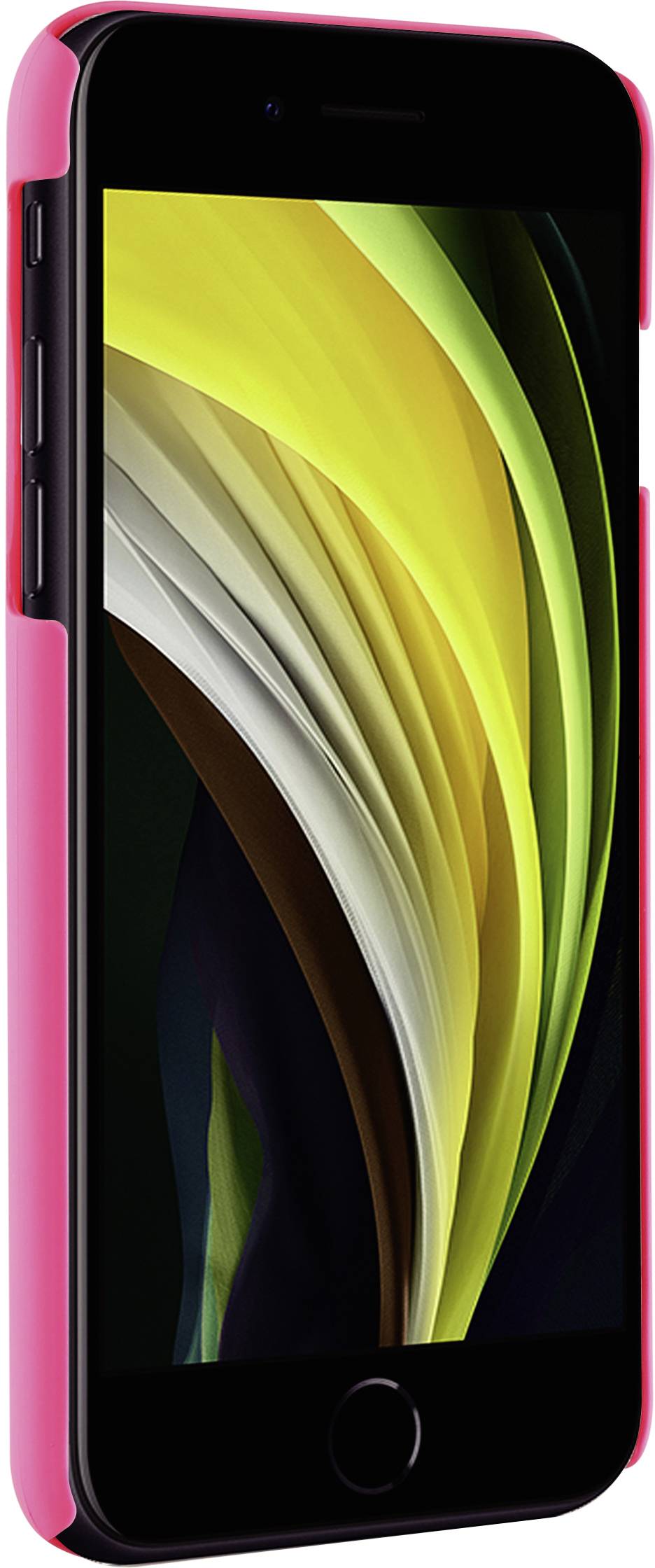 Vivanco Gentle Backcover Apple iPhone SE (2020) Pink Induktives Laden, Spritzwasserfest, Stoßfest, Wasserabweisend GCVVIPHSEPI