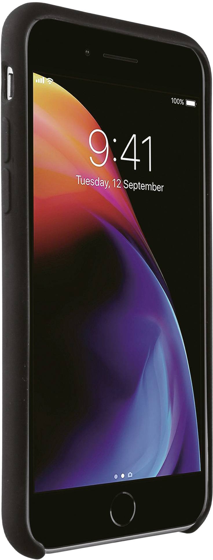 Vivanco Hype Backcover Apple iPhone SE (2. Generation), iPhone SE (3. Generation) Schwarz Induktives Laden, Spritzwasserfest