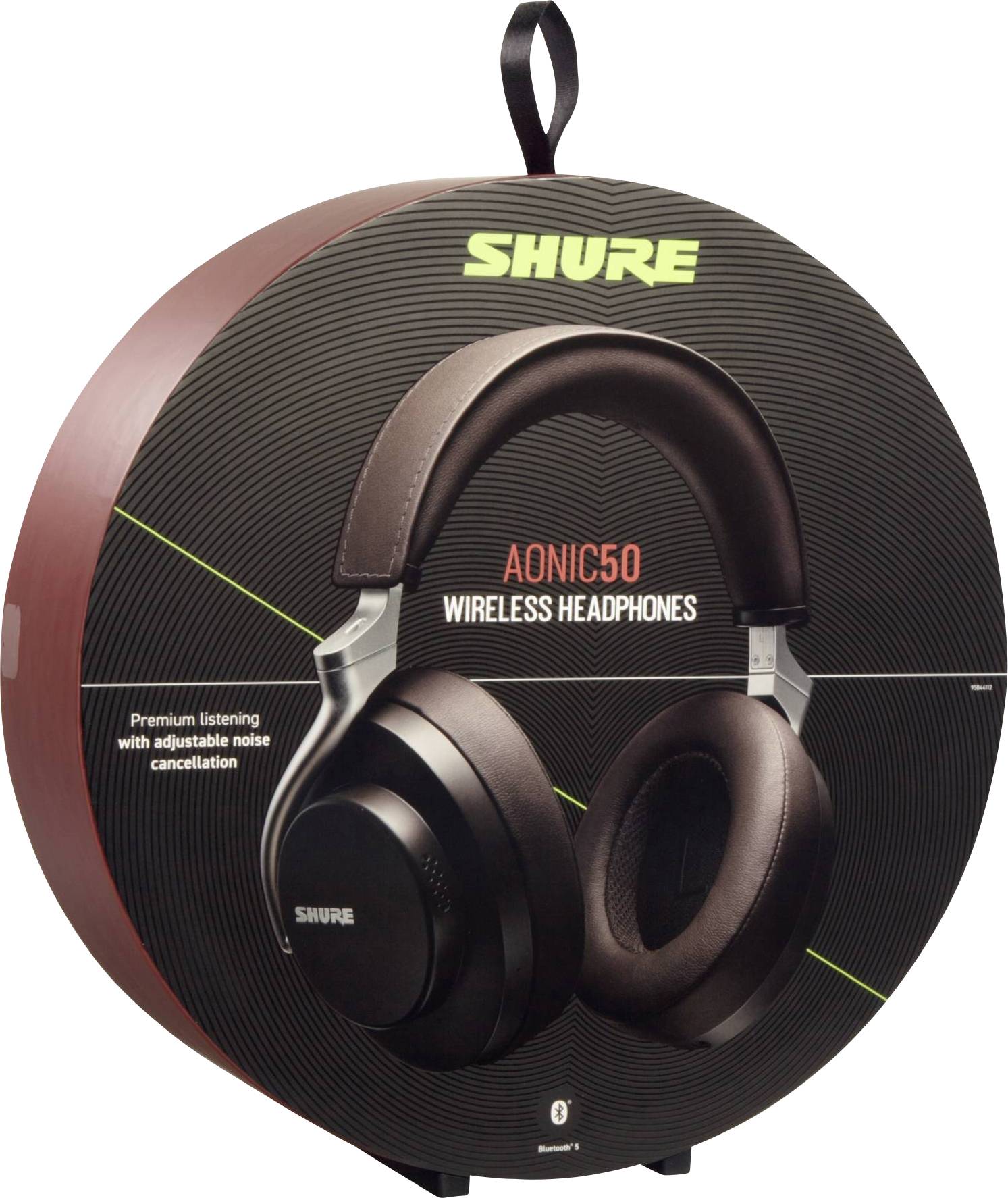 Shure AONIC 50 Over Ear Kopfhörer kabelgebunden, Bluetooth® Braun DAC Faltbar