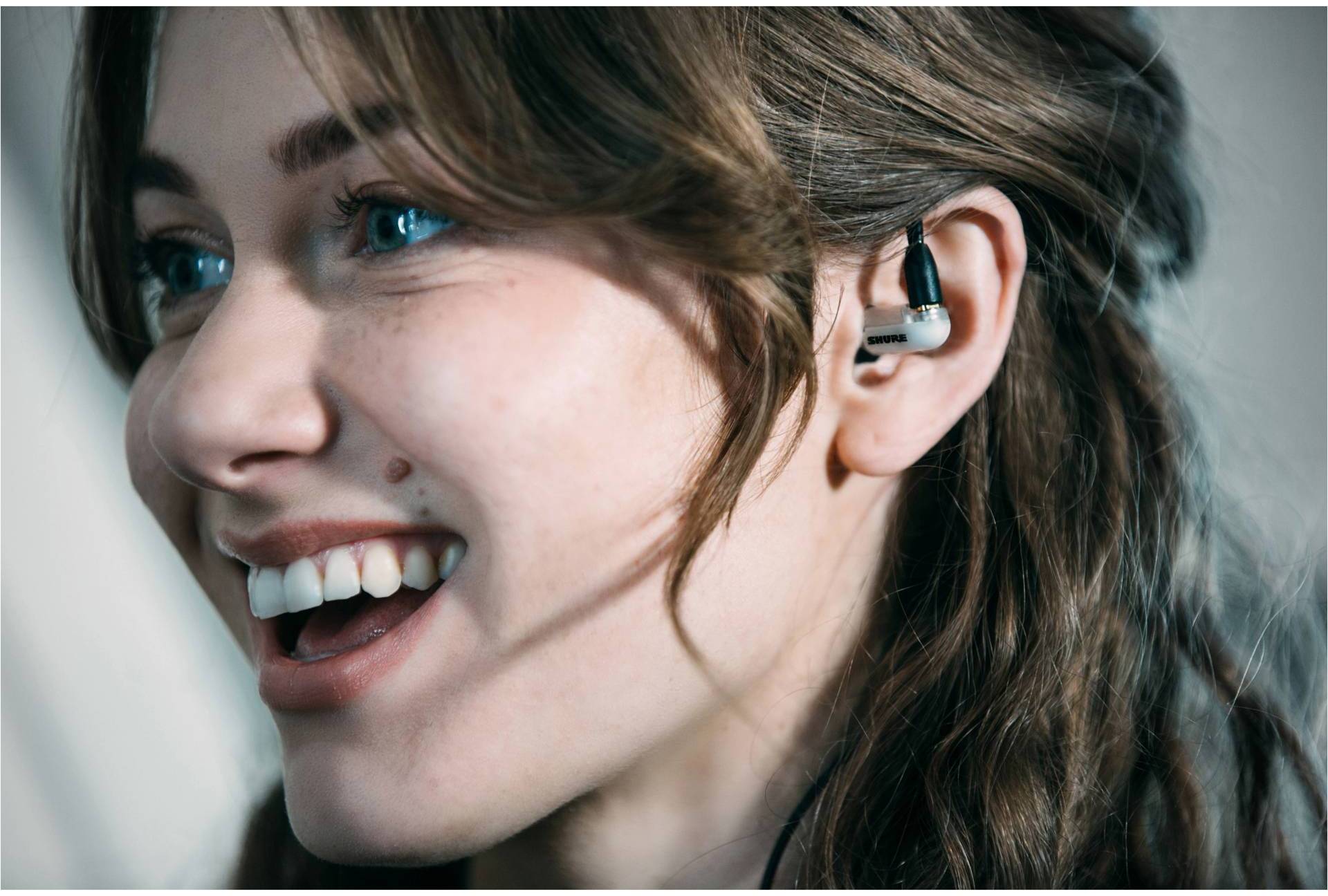 Shure AONIC 3 In Ear Kopfhörer kabelgebunden Weiß