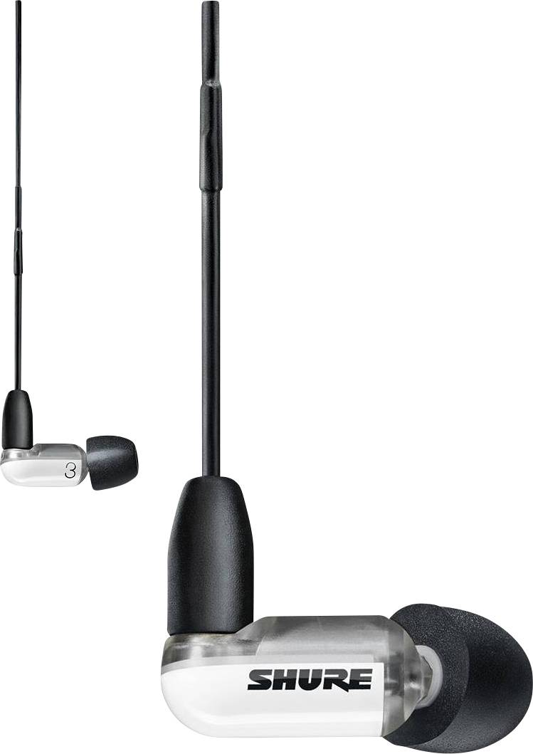 Shure AONIC 3 In Ear Kopfhörer kabelgebunden Weiß
