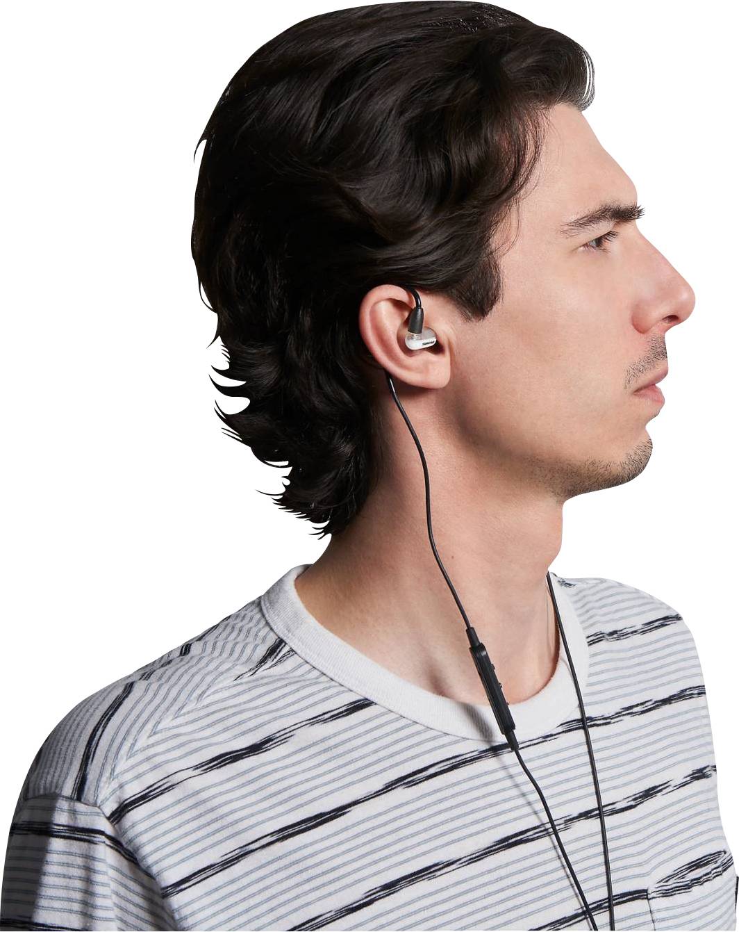 Shure AONIC 3 In Ear Kopfhörer kabelgebunden Weiß