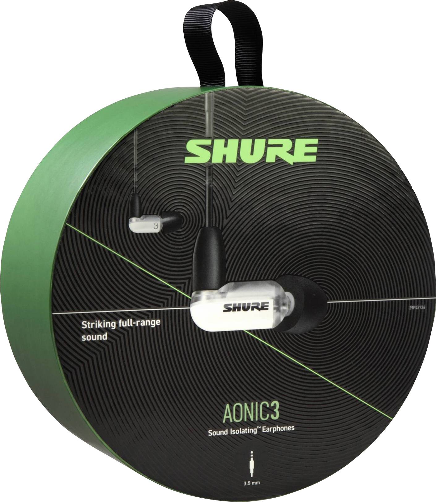 Shure AONIC 3 In Ear Kopfhörer kabelgebunden Weiß