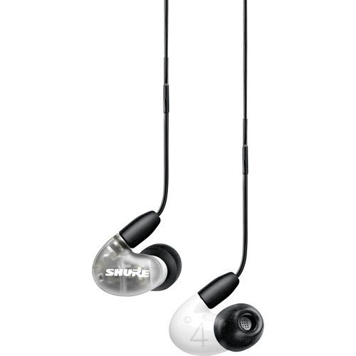 Shure AONIC 4 In Ear Kopfhörer kabelgebunden Weiß