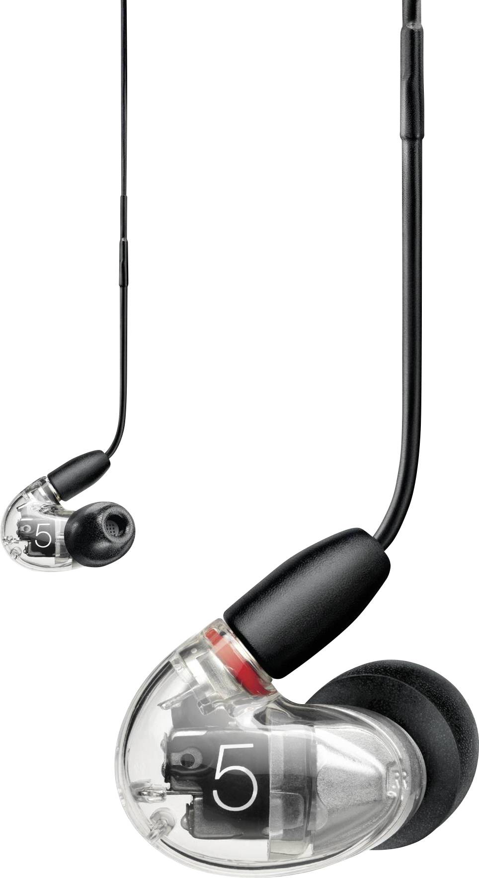 Shure AONIC 5 In Ear Kopfhörer kabelgebunden Transparent