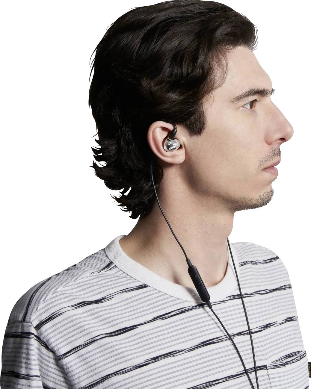 Shure AONIC 5 In Ear Kopfhörer kabelgebunden Transparent