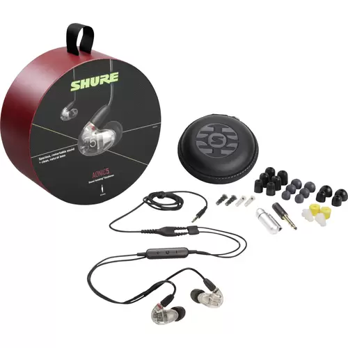 Shure AONIC 5 In Ear Kopfhörer kabelgebunden Transparent Shure AONIC 5 In Ear Kopfhörer kabelgebunden Transparent