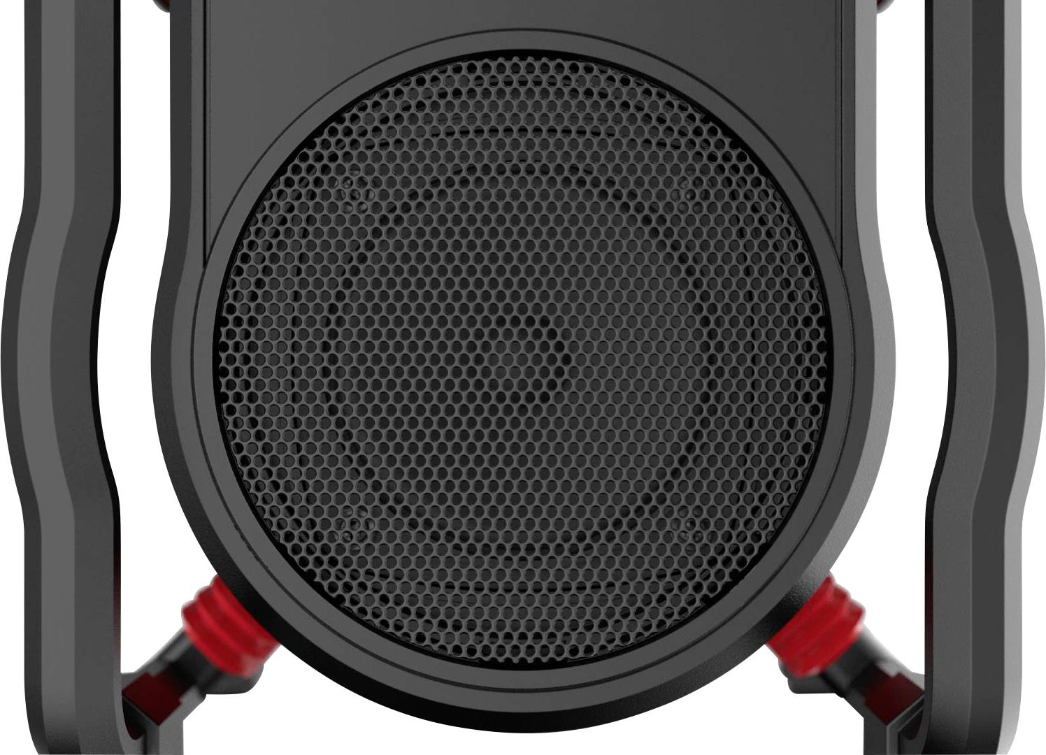 PerfectPro UBOX400R Baustellenradio DAB+, UKW Bluetooth®, AUX stoßfest Schwarz